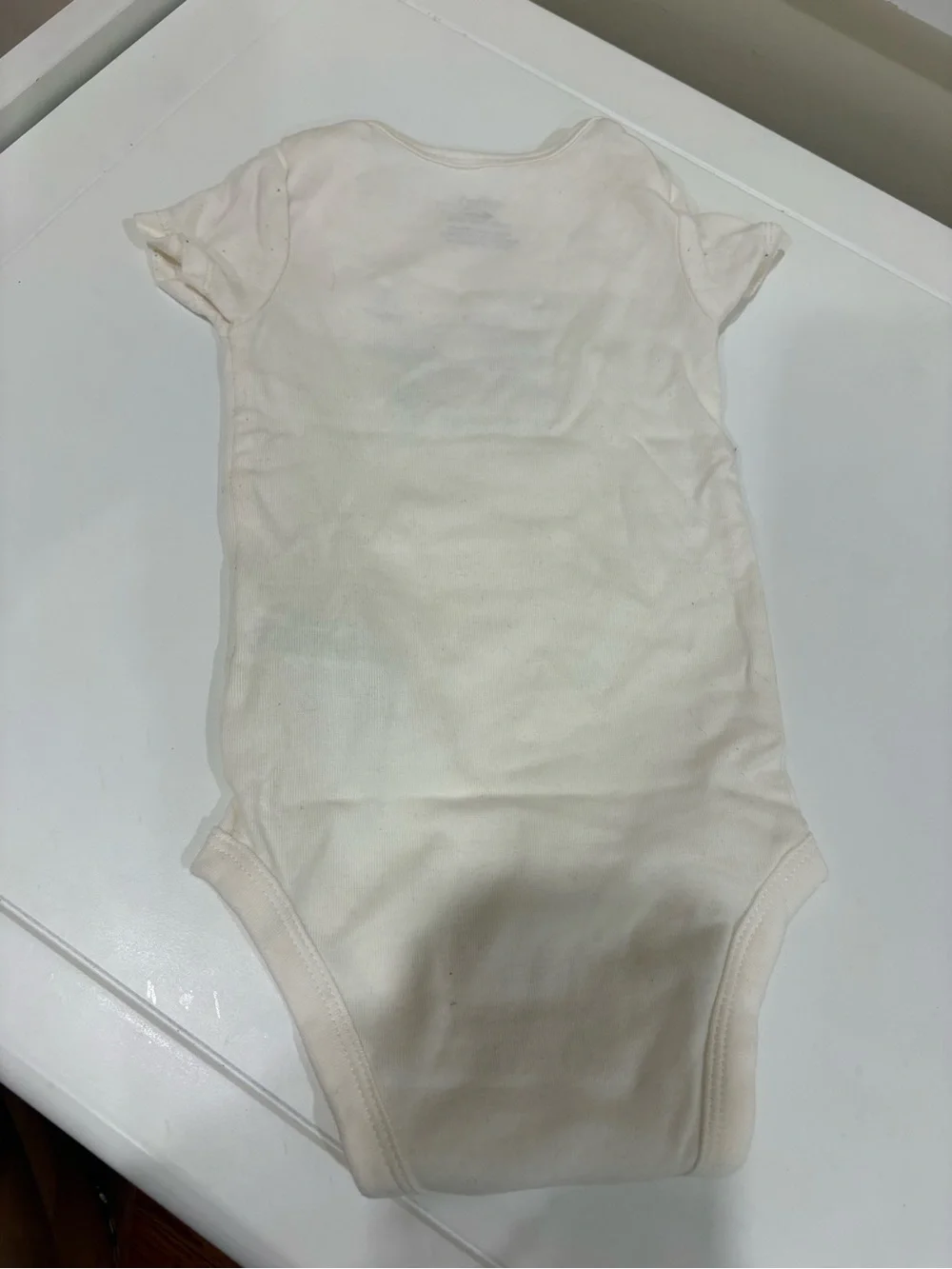 Carter's Cream Airplane Graphic One-Piece Bodysuit